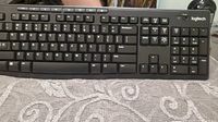Front view of Logitech K270 keyboard showing full key layout and media keys