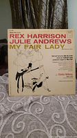 Front cover showing title, performers Rex Harrison and Julie Andrews