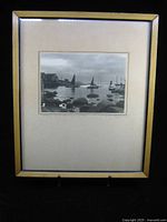 Full view of framed photograph