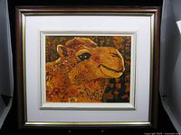 Framed painting full view