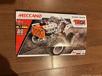 Front of Meccano 19204 box showing product artwork