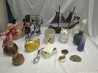 Group shot of all fourteen decorative items