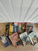 Group of ten vintage pulp pocket books