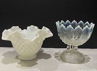 Both bowls side by side showing size and design contrast
