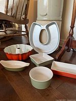 Group shot of all bakeware items