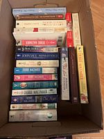 Full box showing all 21 book spines