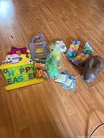 All items overview on floor