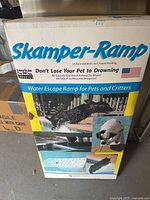 Front of sealed Skamper-Ramp retail box