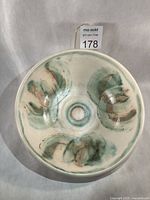 Top view showing overall pattern and tag