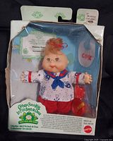 Mini Cabbage Patch Kids doll Ninette Dawna sealed in display box