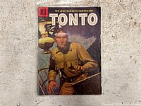 Front cover of Tonto No.24 showing Dell 10¢ logo and illustration