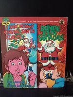 Peter Pan I Saw Mommy Kissing Santa Claus/Donde Esta Santa Claus 7" record sleeve front