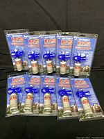 Front view showing ten packaged Frontiersman Bear Horns