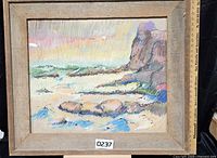 Full view of framed artwork front