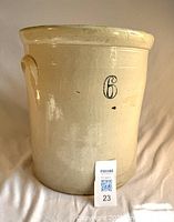 Front view showing cobalt 6 mark, overall shape