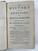 Title page of volume I showing full title, author, edition, publisher and date