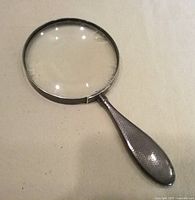Full view of magnifying glass