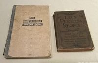 Front covers of both books showing titles and wear