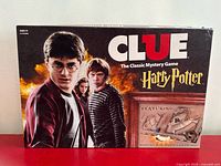Front of Clue Harry Potter board game box