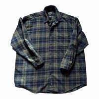 Front view of shirt laid flat