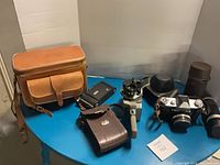 Group view of all items on table