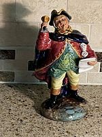 Front view of Royal Doulton Town Crier figurine