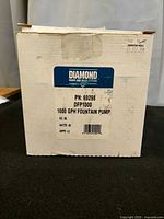 Front of retail box showing model and specs