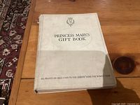 Front cover of cloth-bound Princess Mary’s Gift Book