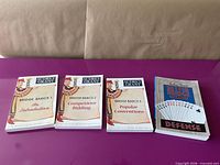 Front covers of all four Audrey Grant bridge books
