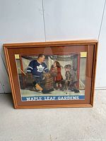 Full view of framed Turk Broda poster