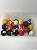 Full tray showing all 20 balls