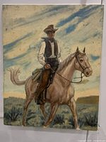 Full view of painting showing entire composition