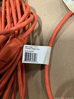 Label showing 50 ft length, 16 gauge, 13 A, 125 V