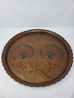 Front view showing full decorative surface