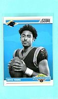 Front of trading card showing Bryce Young portrait and design