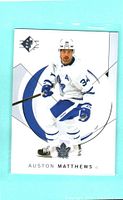 Front of Auston Matthews SP #2 card