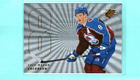 Front of Cale Makar Silver #38 2024-25 SPx card