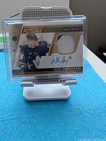 Front of Nick Abruzzese Future Watch Auto Patch card showing autograph and patch