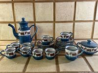 Full set laid out showing all components