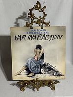 Front jacket of LP on stand