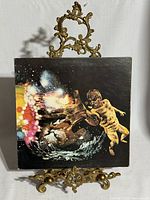 Front cover showing cosmic artwork