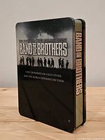 Front of embossed Band of Brothers steelbook case