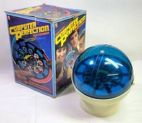 Game unit beside original box