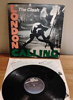 Front cover, vinyl record, printed inner sleeve visible