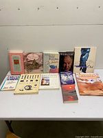 Full lot view showing all eleven books front covers