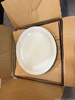 White bowl in box