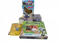 Group image of all six sealed items