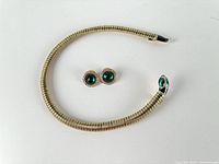 Necklace and earring set overview