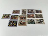 All 13 cards laid out front view