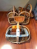 Group shot of all baskets nested together